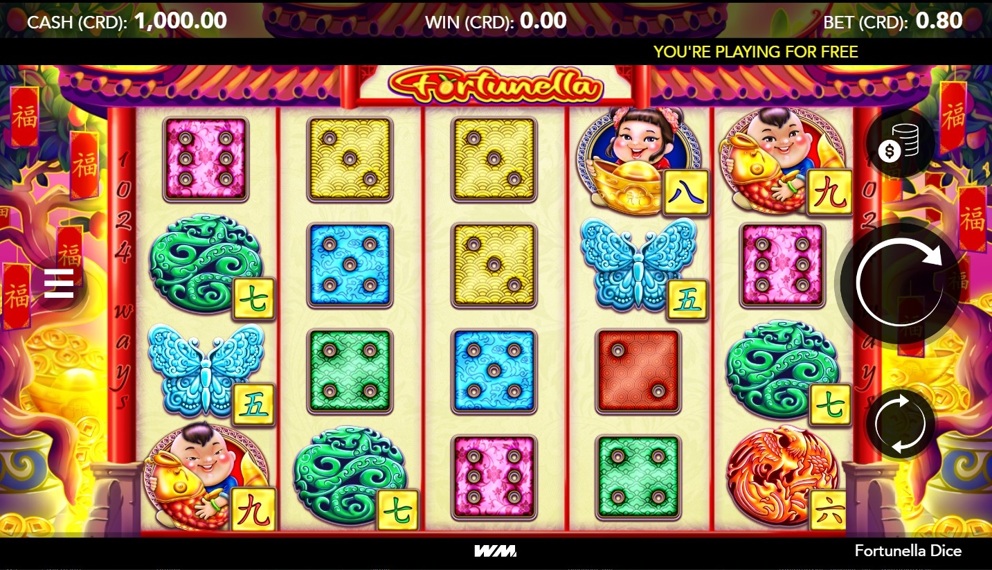 Fortunella Dice Slot Gameplay