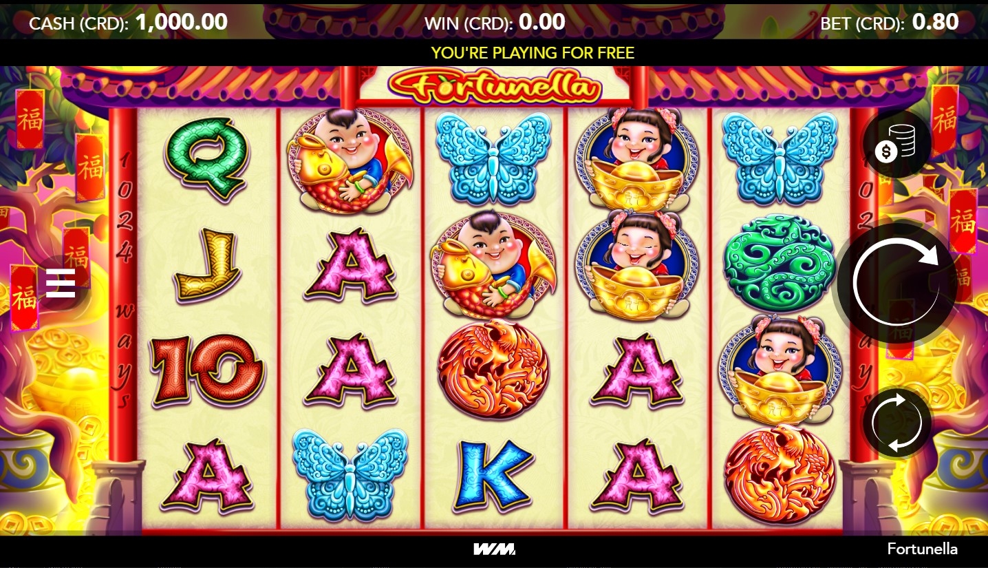 Fortunella Slot Gameplay