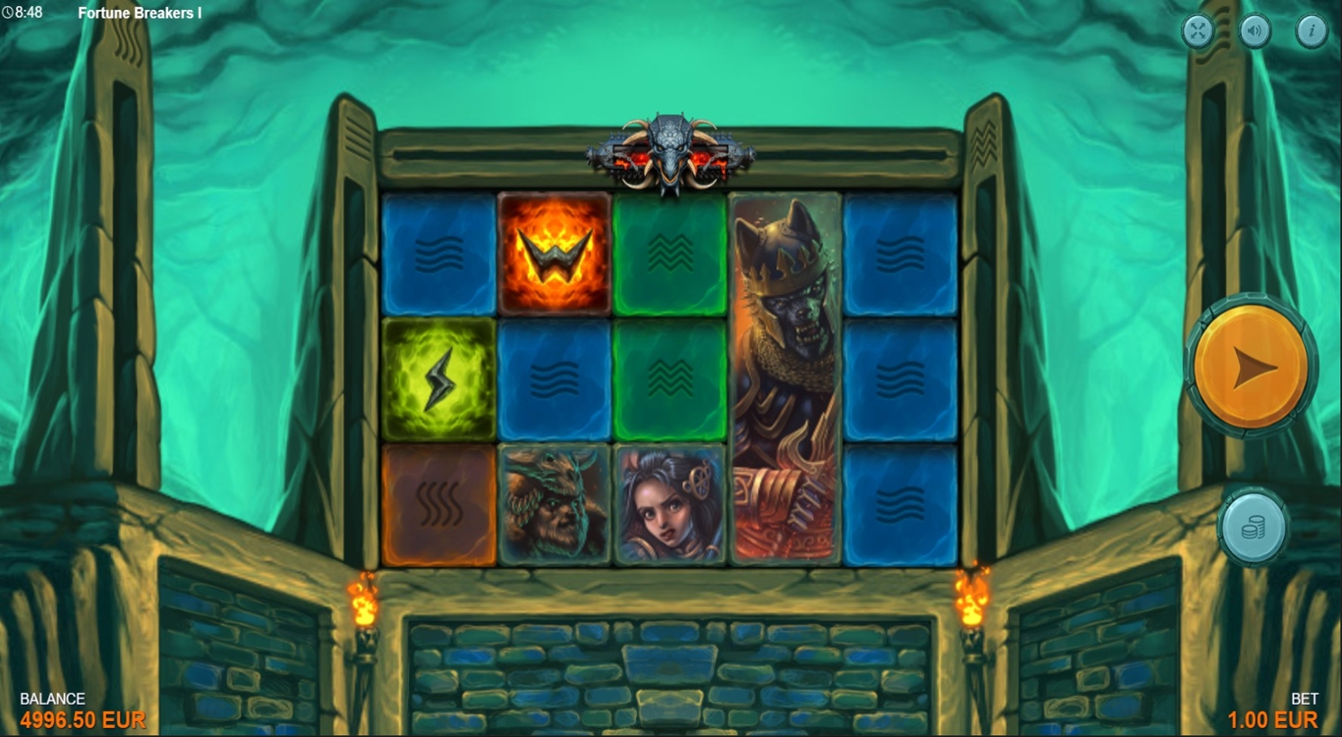 Fortunes Breaker: Clash of Steel Slot Gameplay