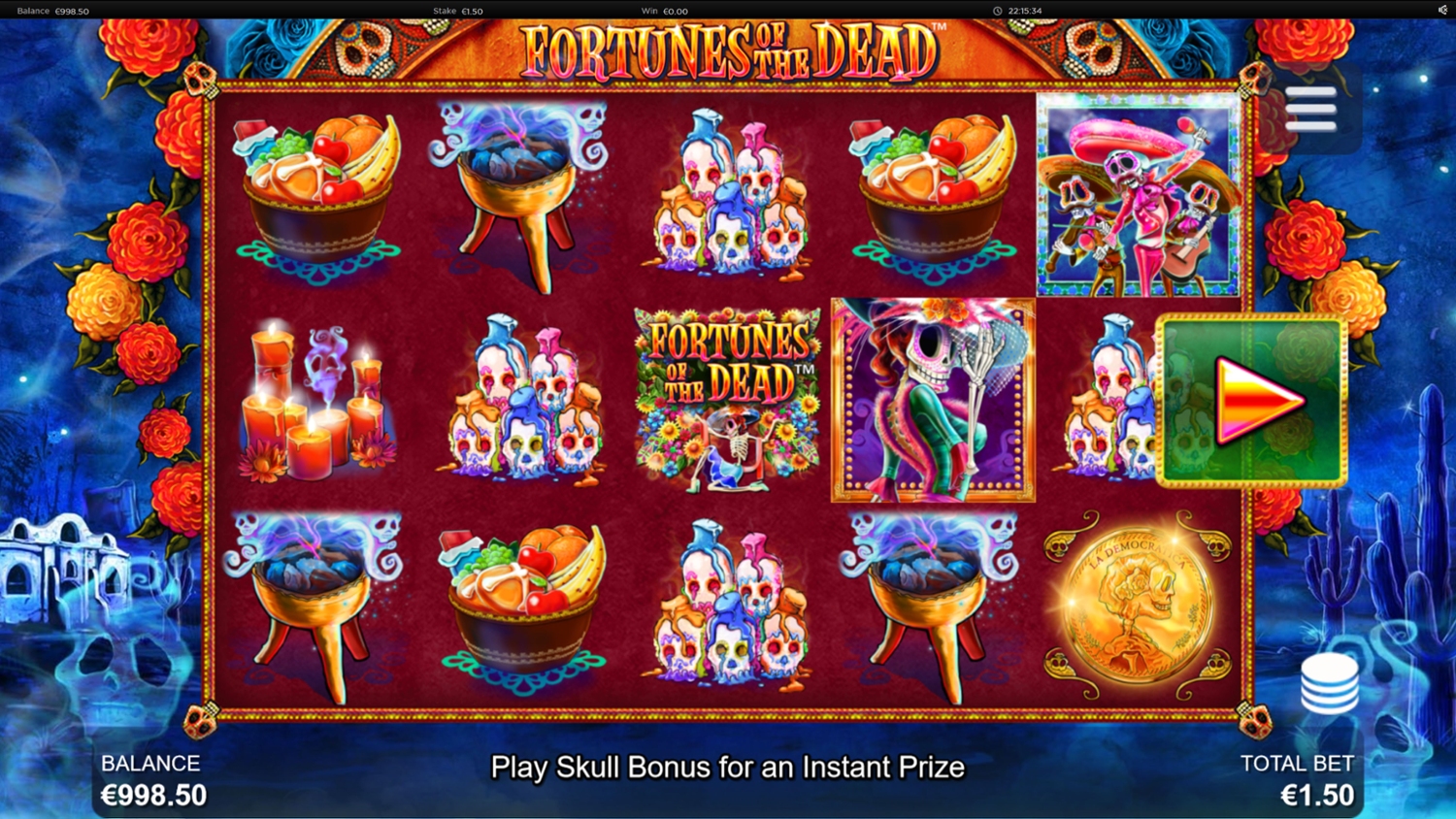 Fortunes of the Dead Slot Gameplay