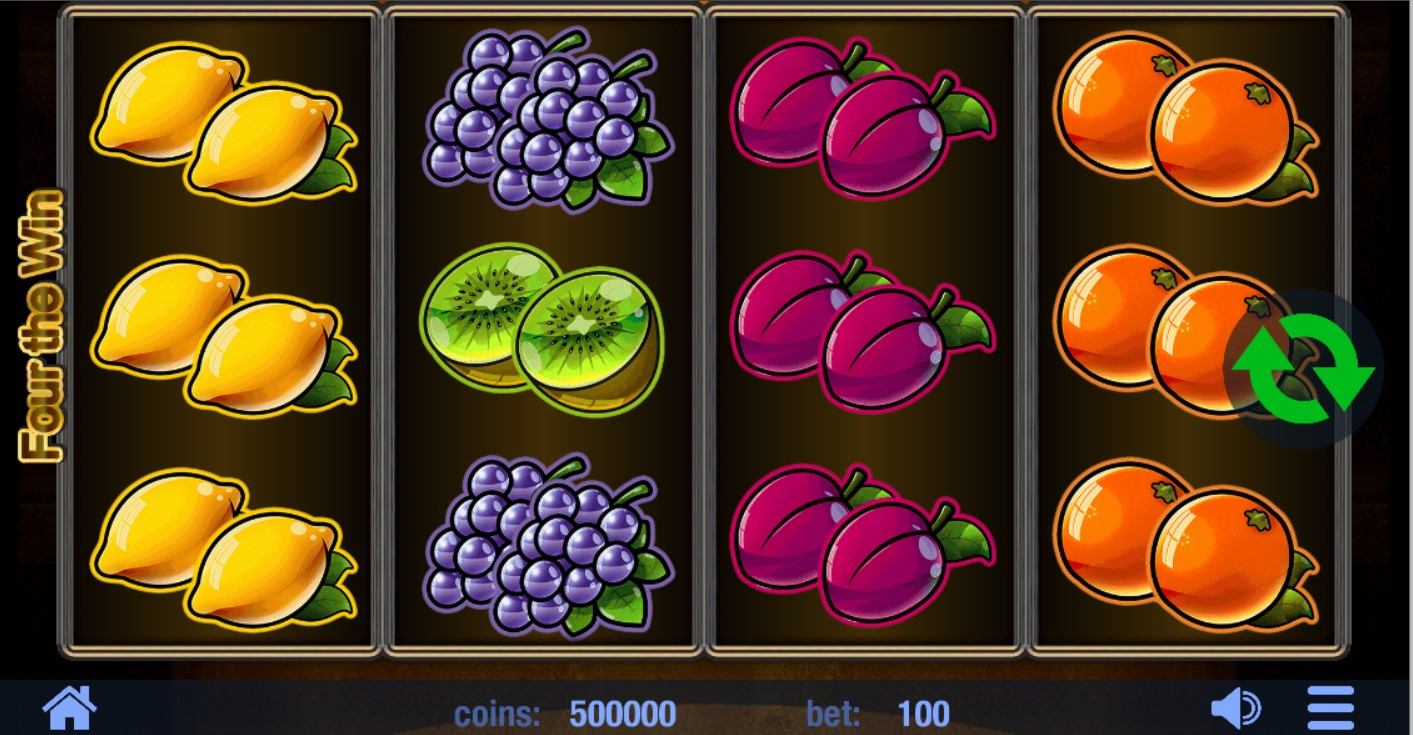 Four the Win Slot Gameplay