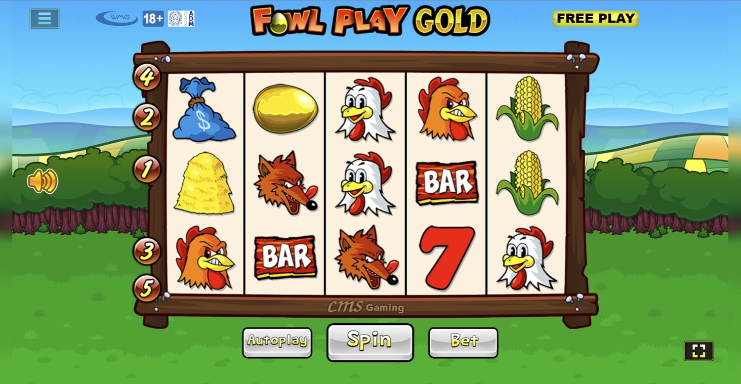 Fowl Play Gold Slot Gameplay
