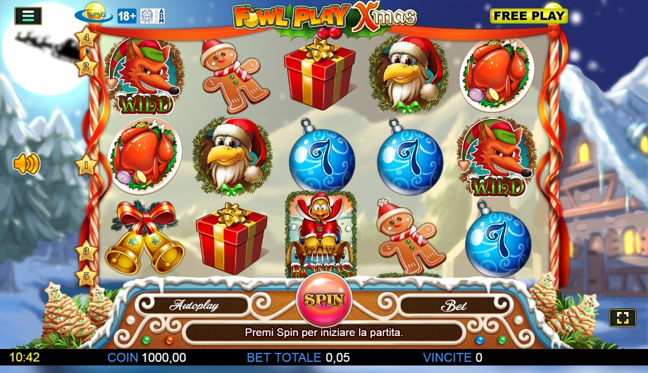 Fowl Play Xmas Slot Gameplay