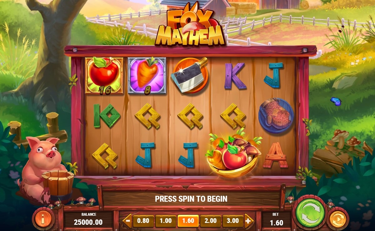 Fox Mayhem Slot Gameplay