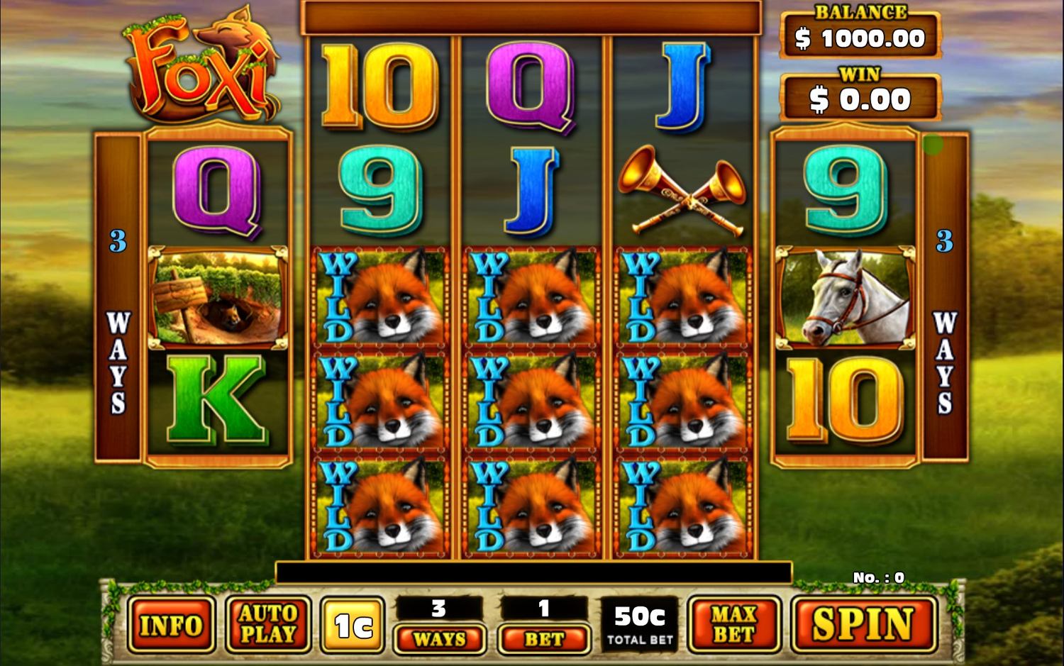 Foxi Slot Gameplay