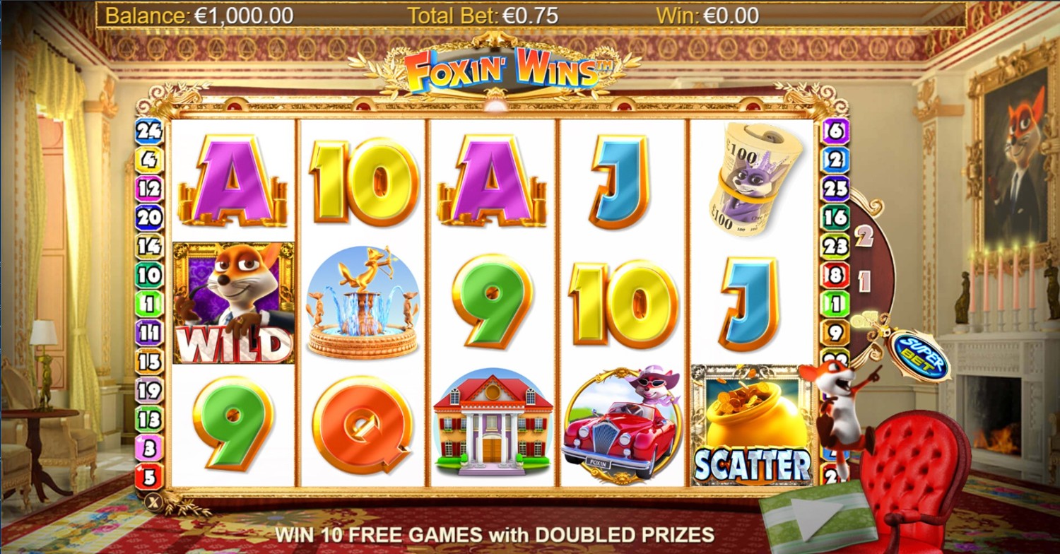 Foxin Wins HQ Slot Gameplay
