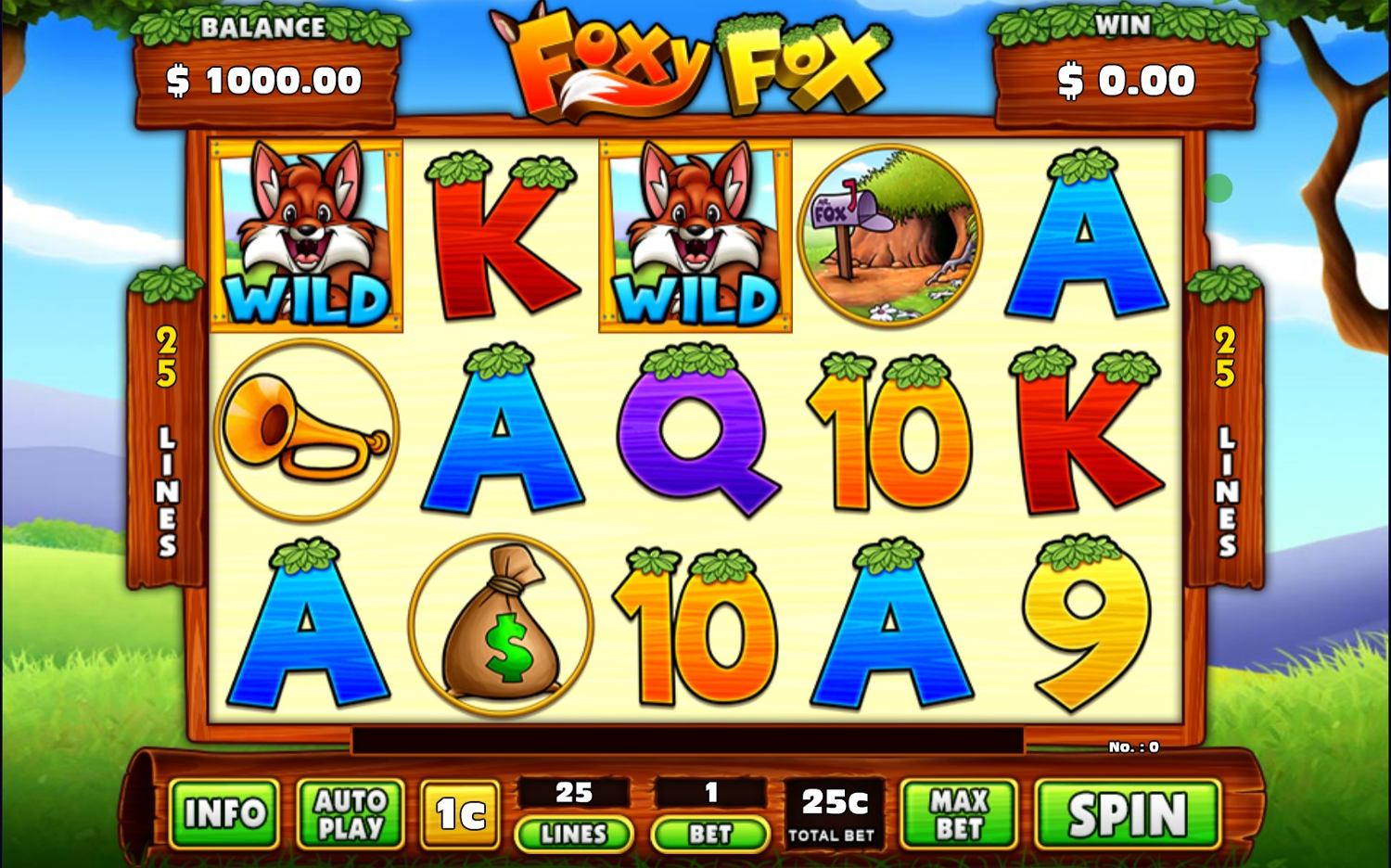 Foxy Fox Slot Gameplay
