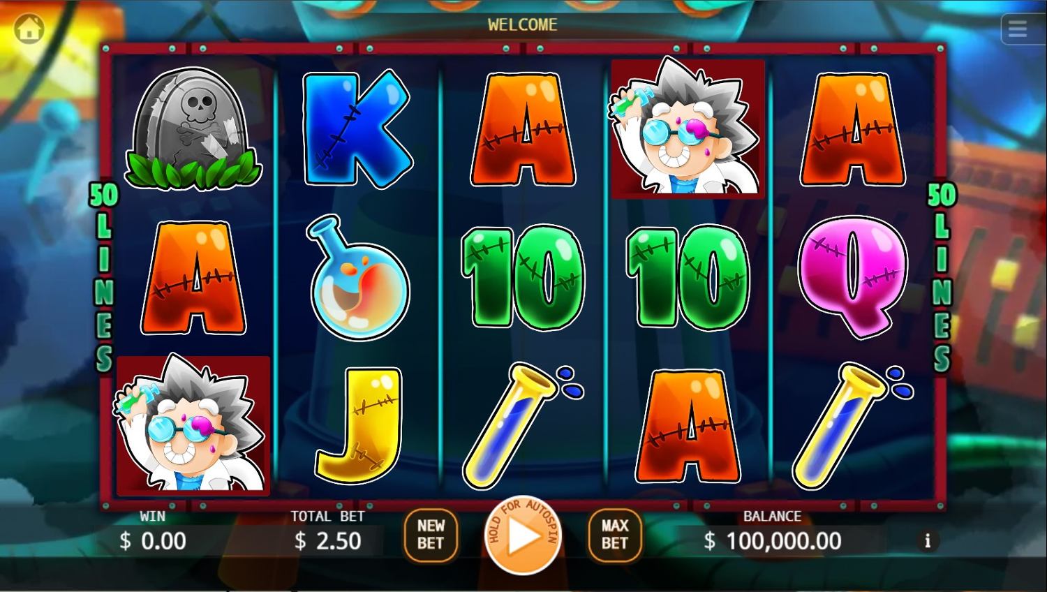 Frankenstein Slot Gameplay