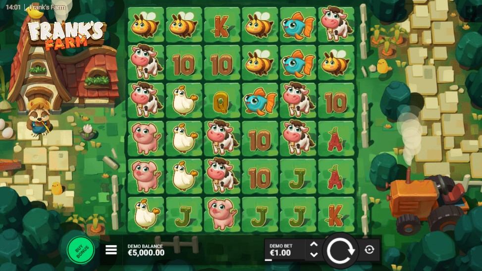 Frank's Farm Slot Gameplay
