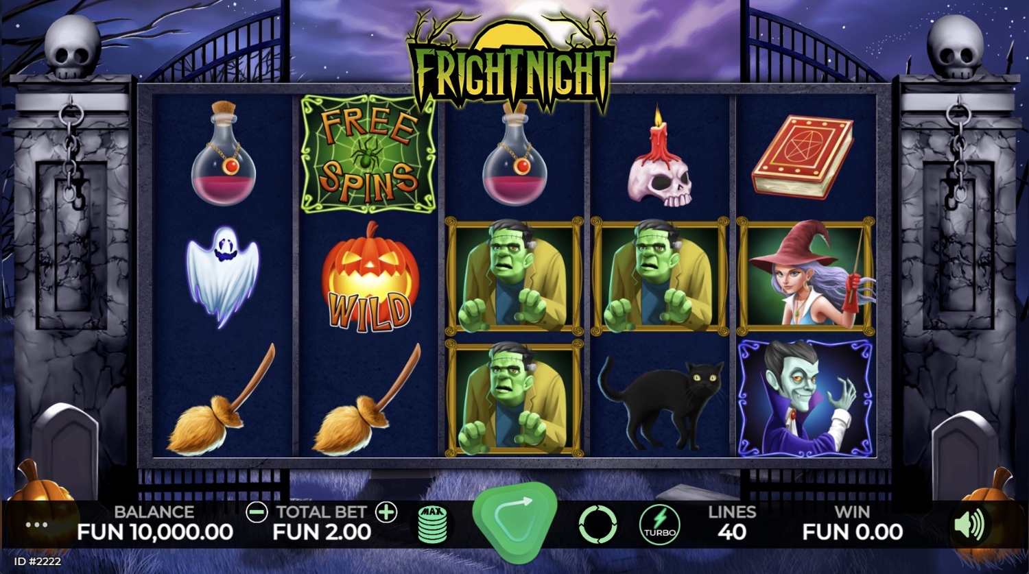 Fright Night Slot Gameplay