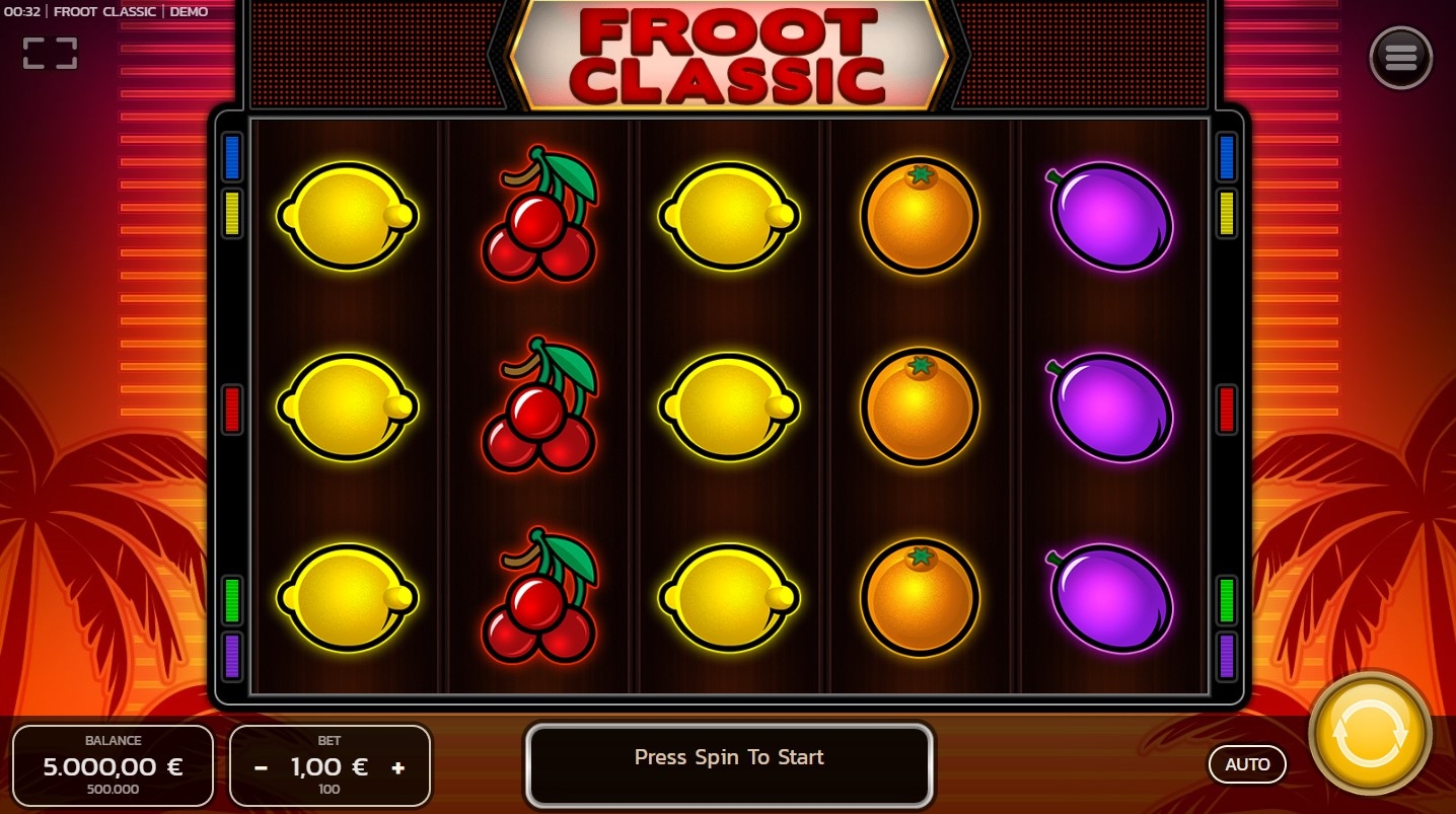 Froot Classic Slot Gameplay