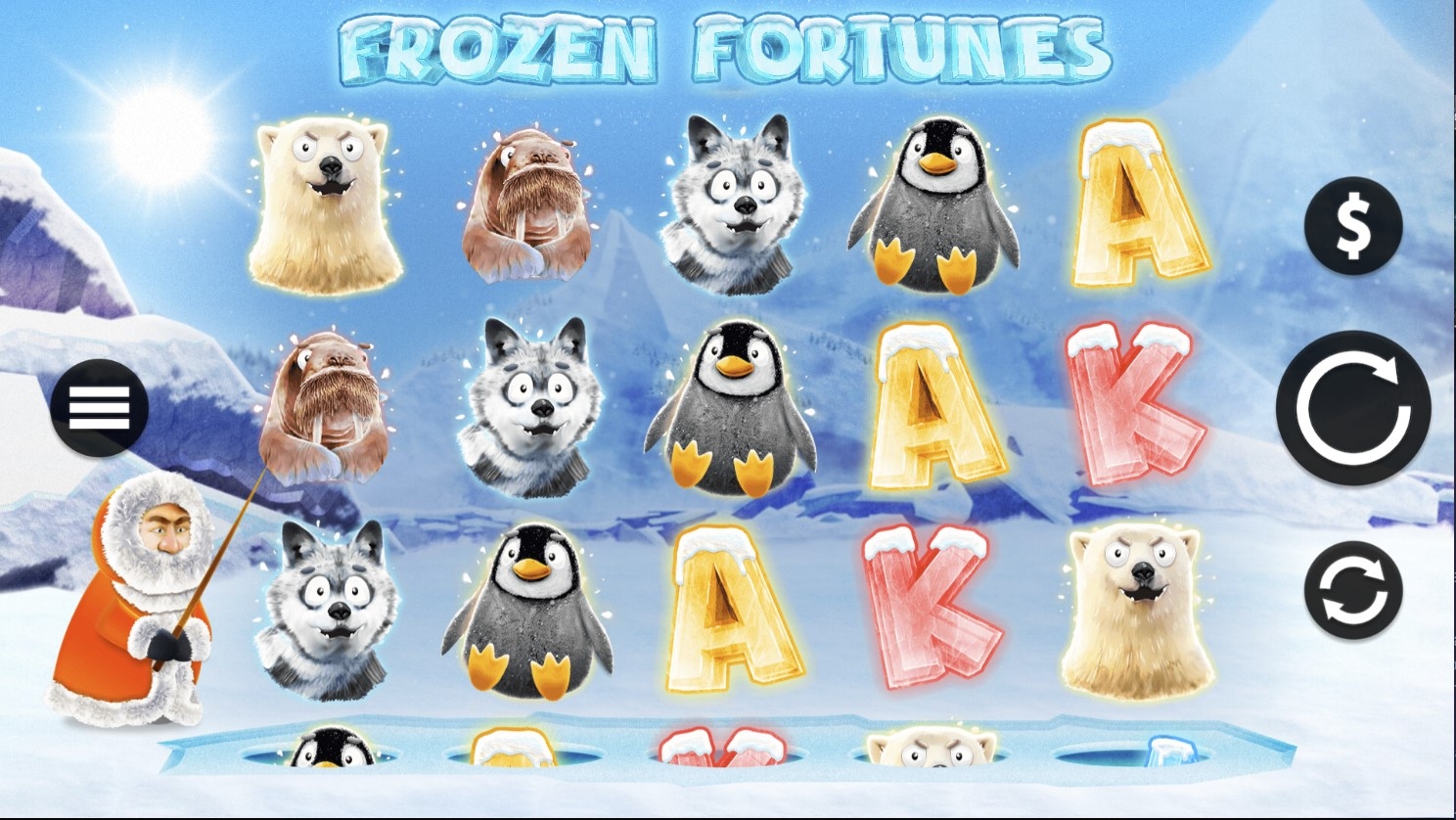 Frozen Fortunes Slot Gameplay