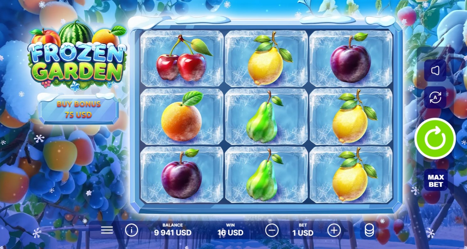 Frozen Garden Slot Gameplay