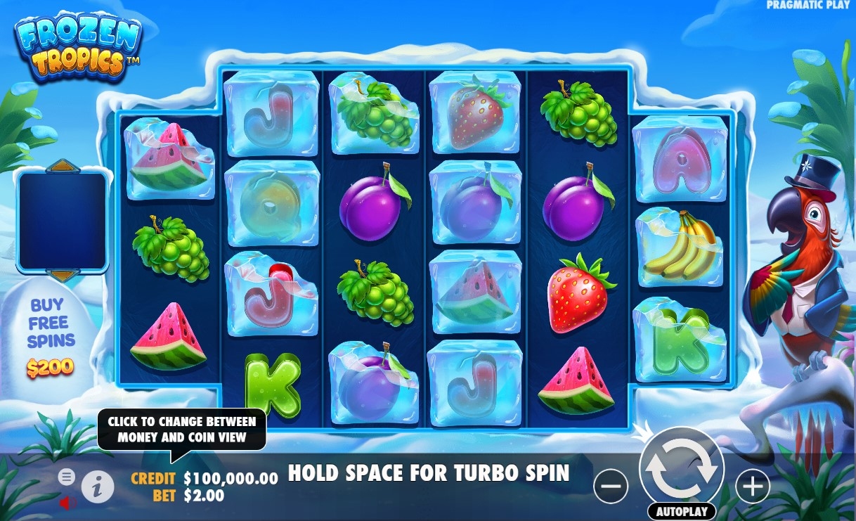 Frozen Tropics Slot Gameplay