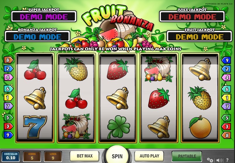 Fruit Bonanza Slot Gameplay