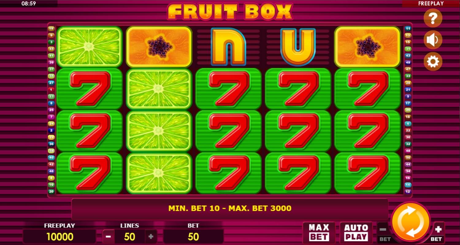 Fruit Box Slot Gameplay