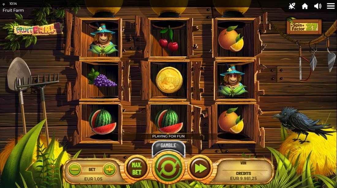 Fruit Farm Slot Gameplay