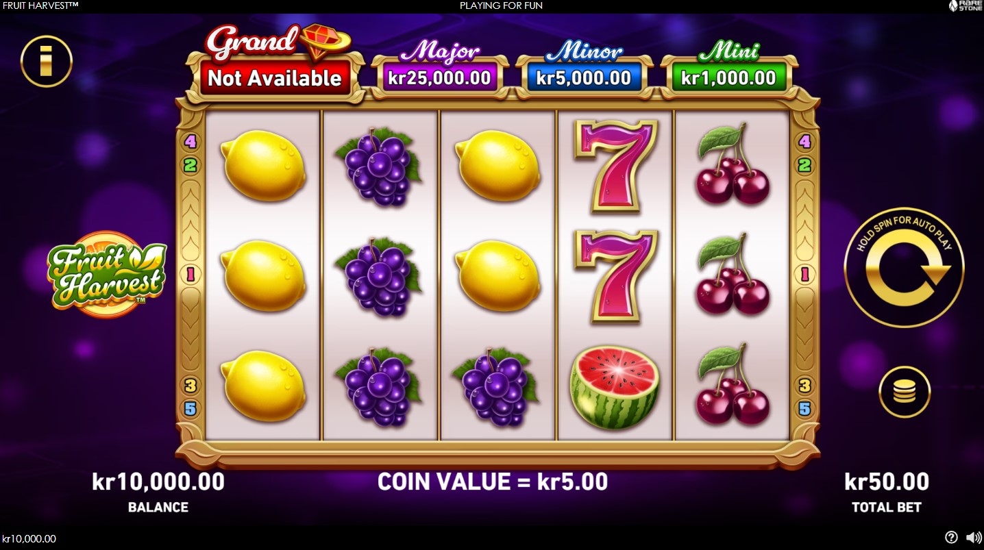Fruit Harvest Slot Gameplay