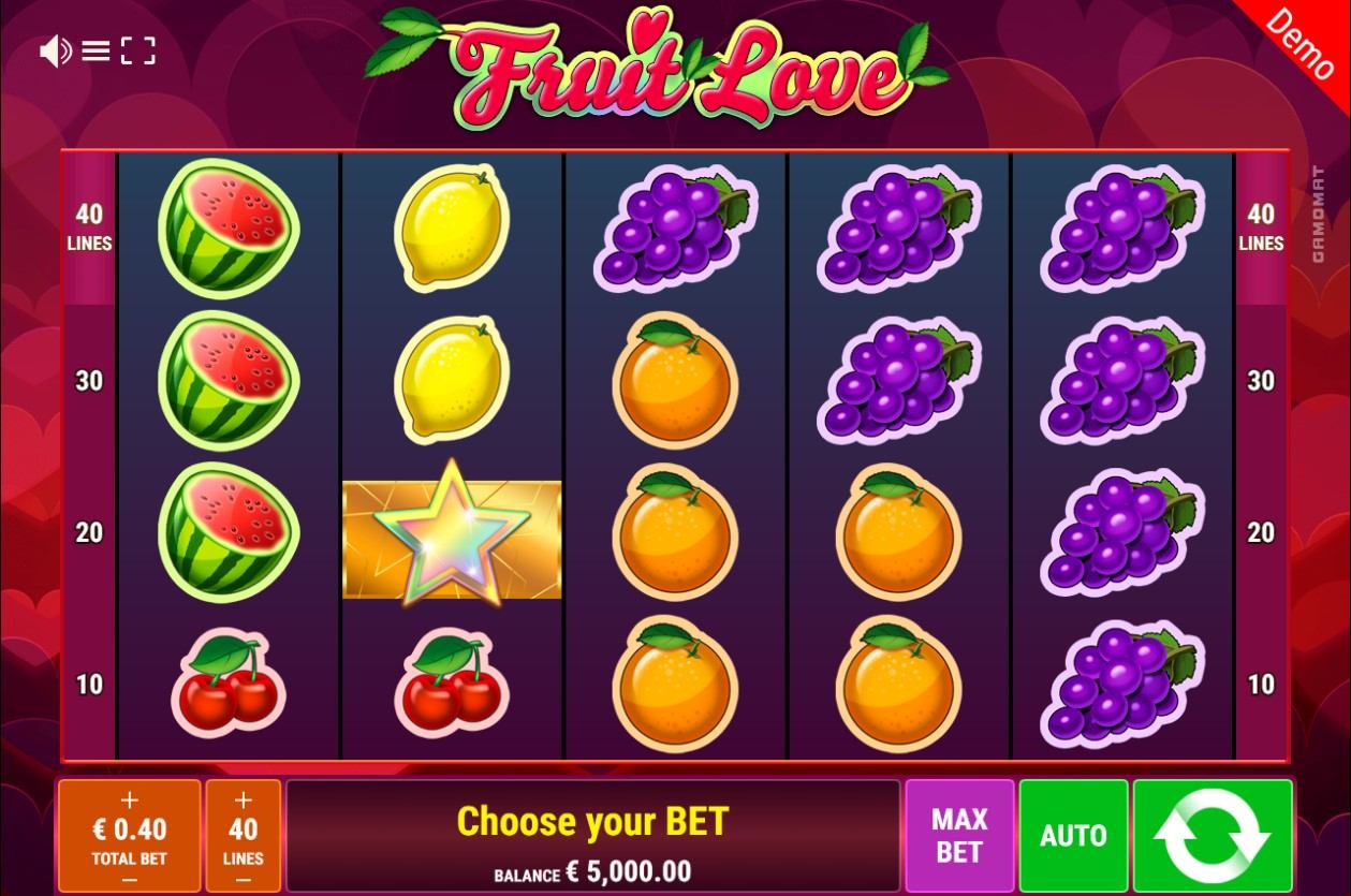 Fruit Love Slot Gameplay
