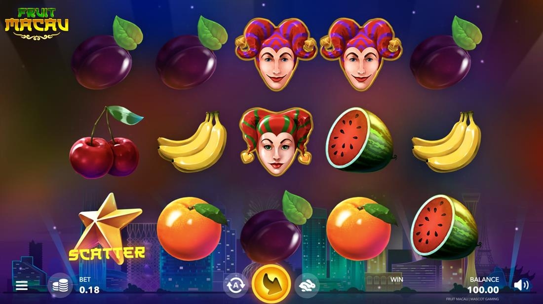 Fruit Macau Slot Gameplay