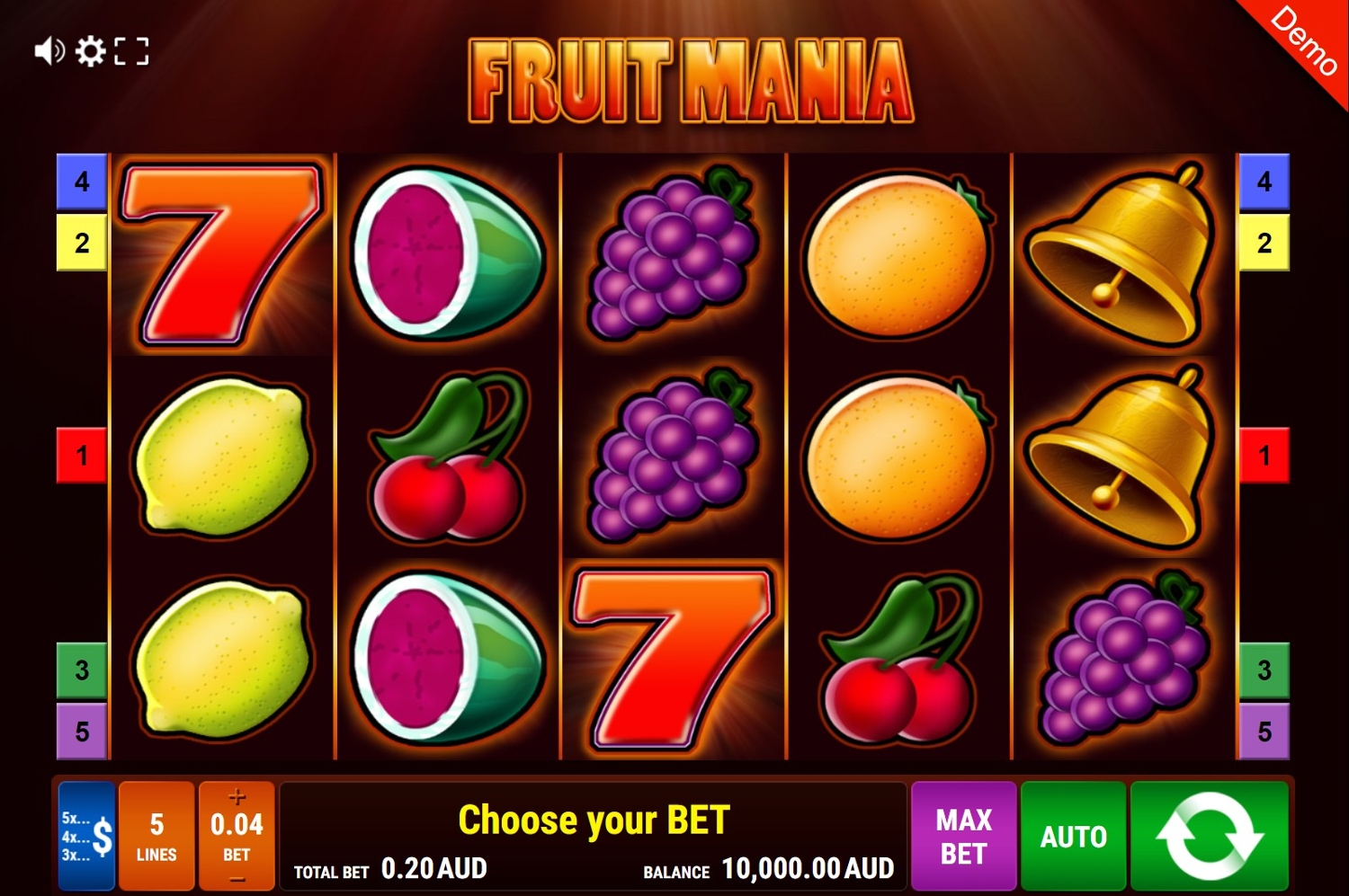 Fruit Mania Slot Gameplay