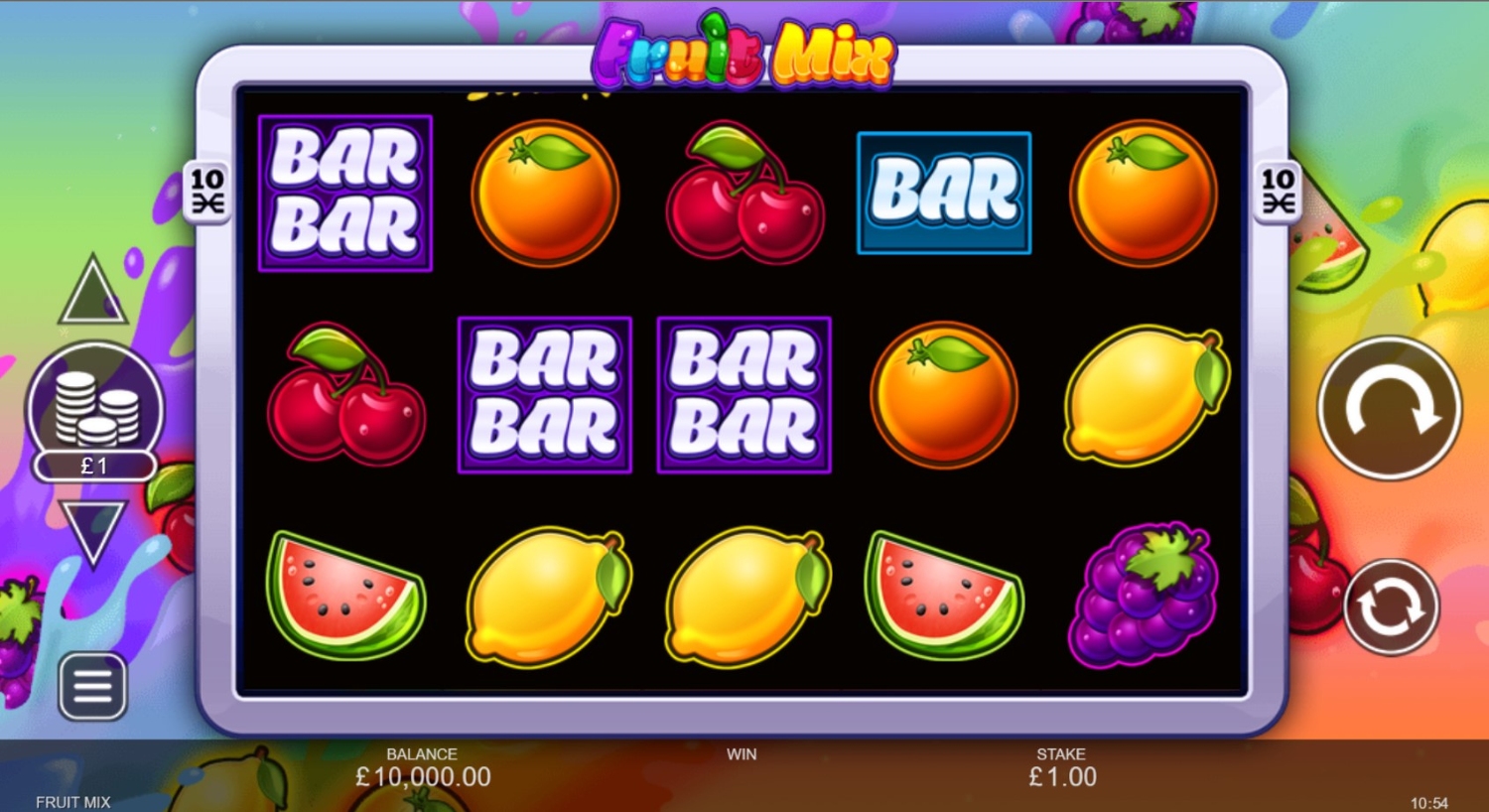 Fruit Mix Slot Gameplay