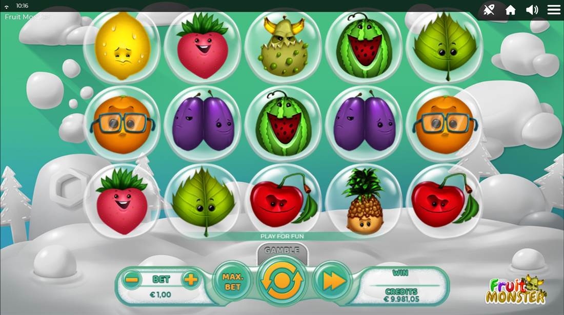 Fruit Monster Slot Gameplay