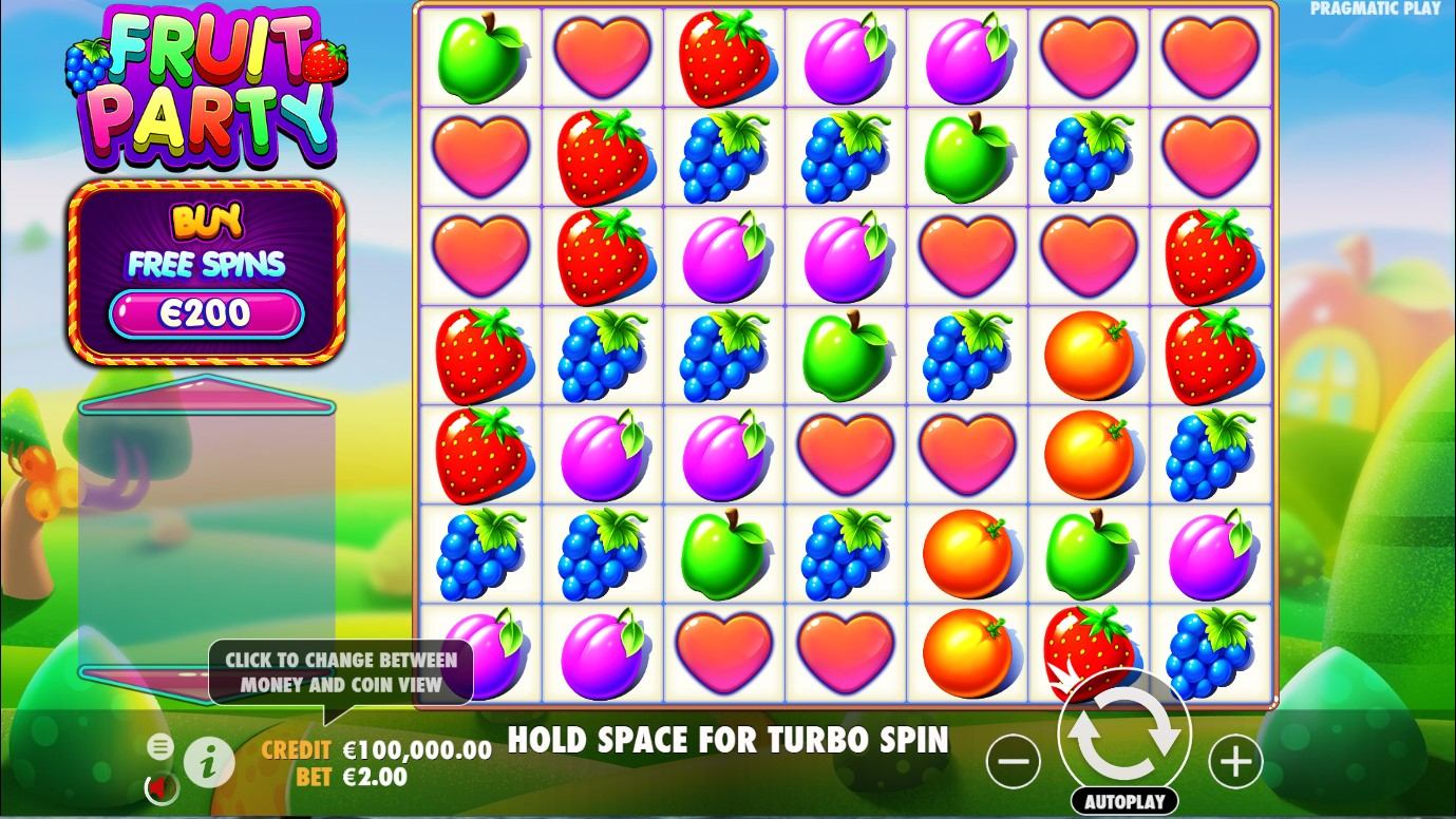 Fruit Party Slot Gameplay