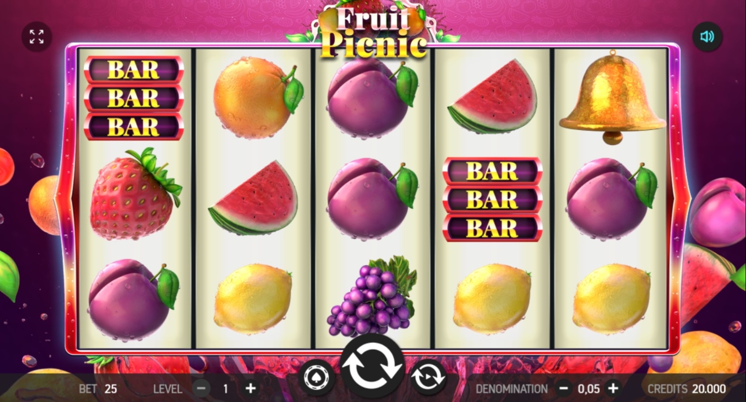 Fruit Picnic Slot Gameplay