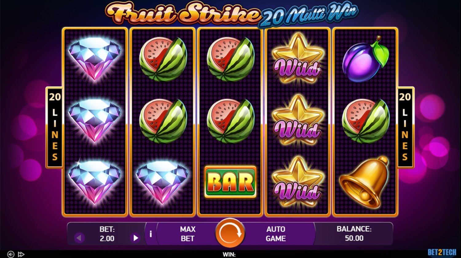 Fruit Strike: 20 Multi Win Slot Gameplay