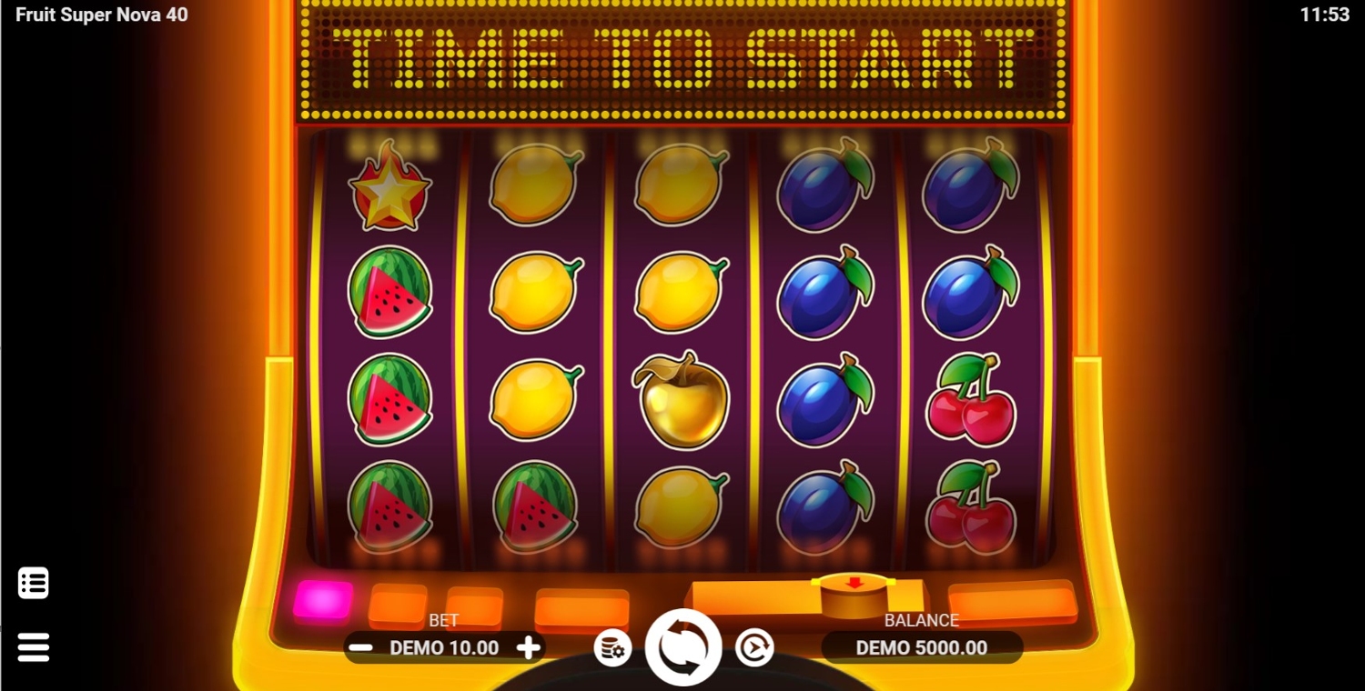 Fruit Super Nova 40 Slot Gameplay