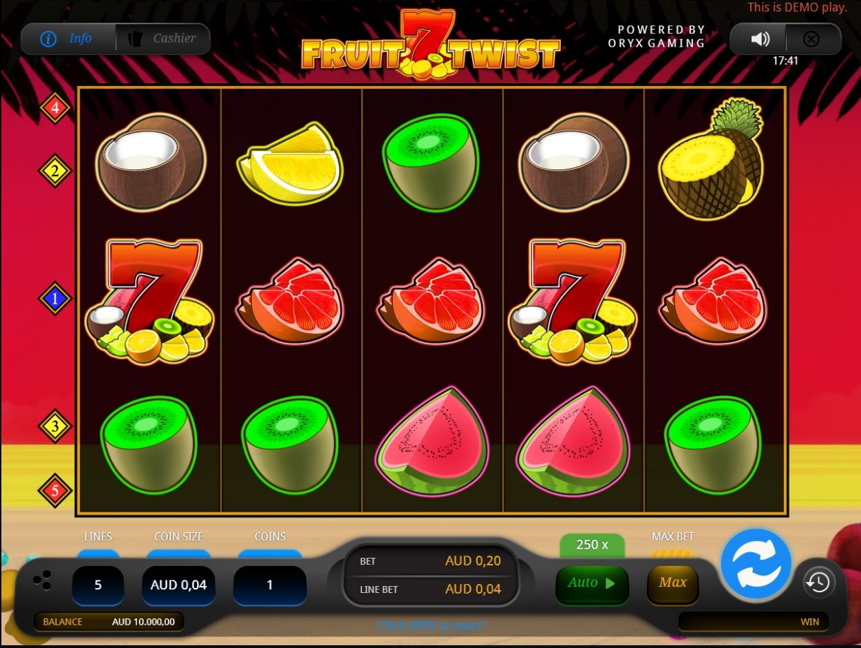 Fruit Twist Slot Gameplay