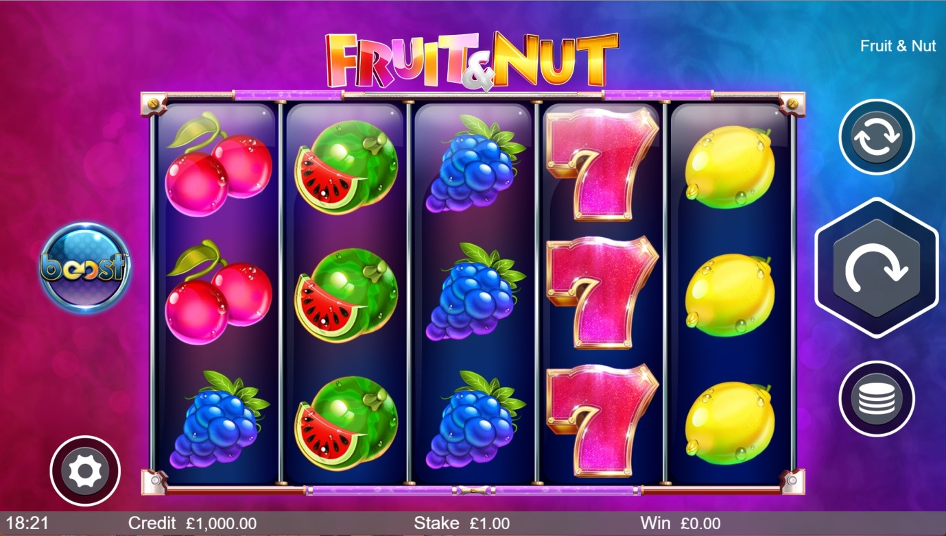 Fruit and Nut Slot Gameplay
