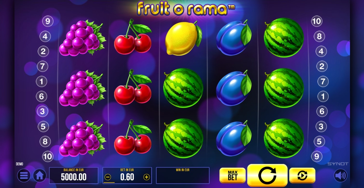Fruit o Rama Slot Gameplay