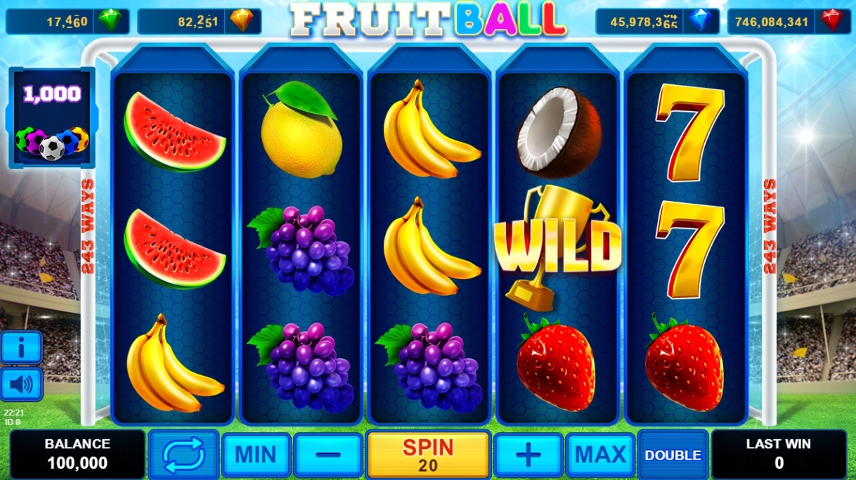 Fruitball Slot Gameplay