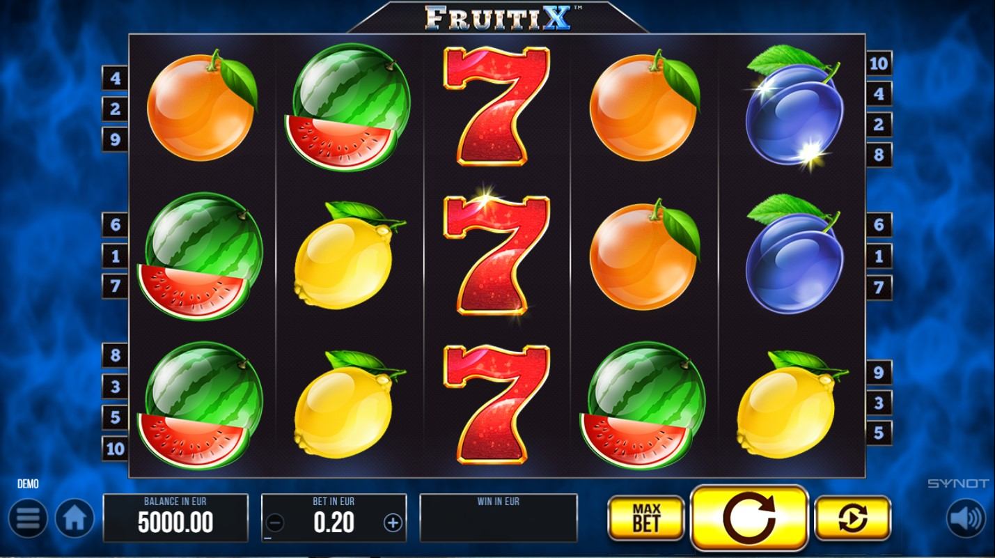 Fruiti X Slot Gameplay