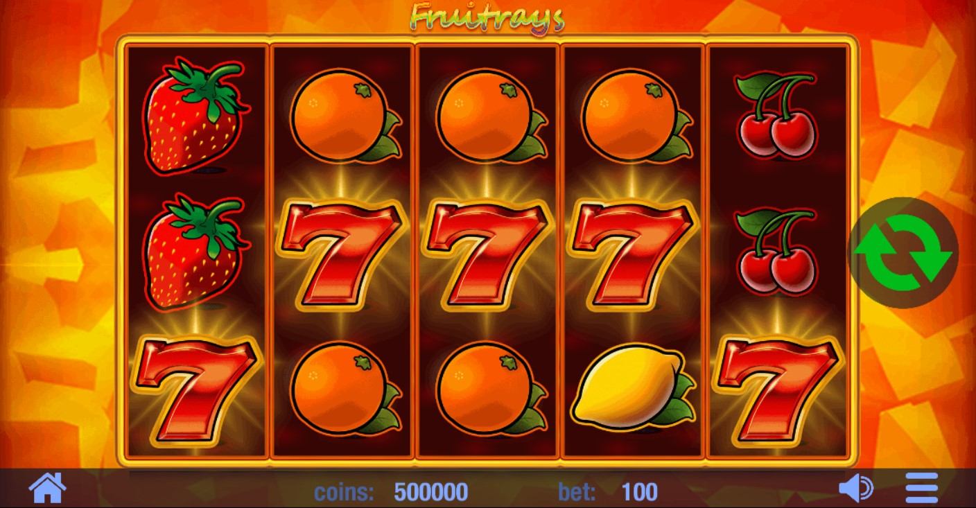 Fruitrays Slot Gameplay