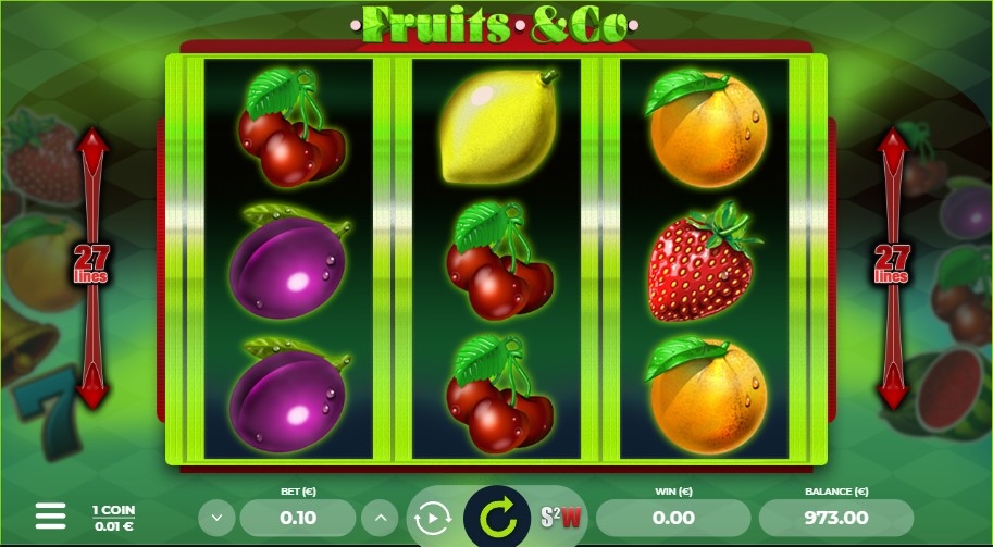 Fruits & Co Slot Gameplay