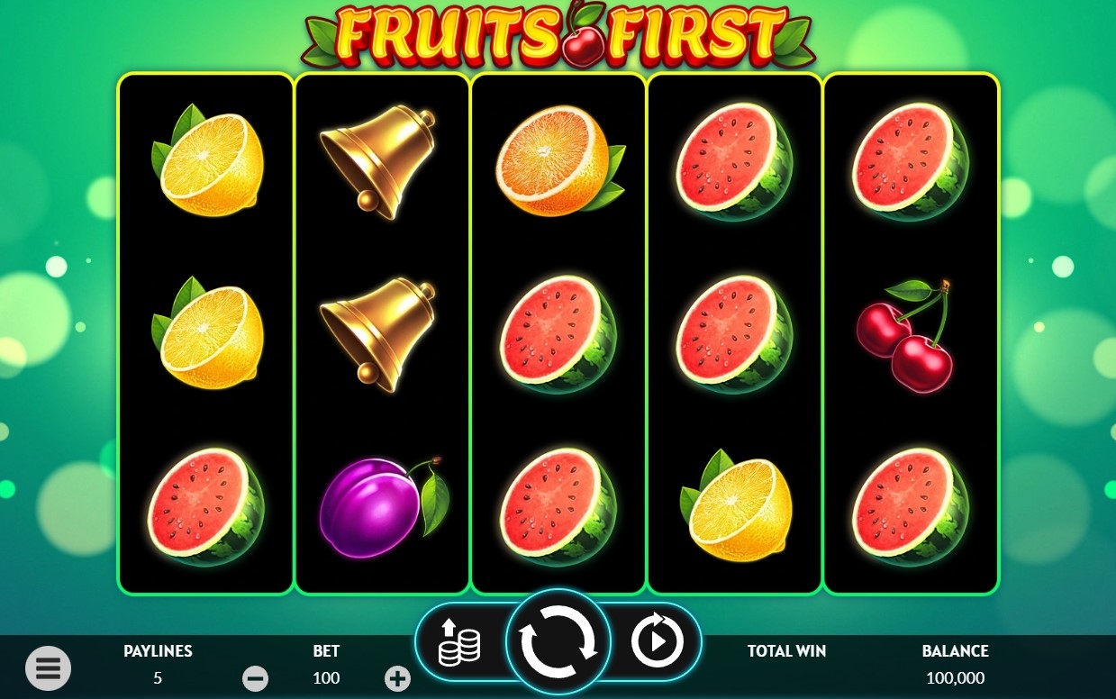 Fruits First Slot Gameplay