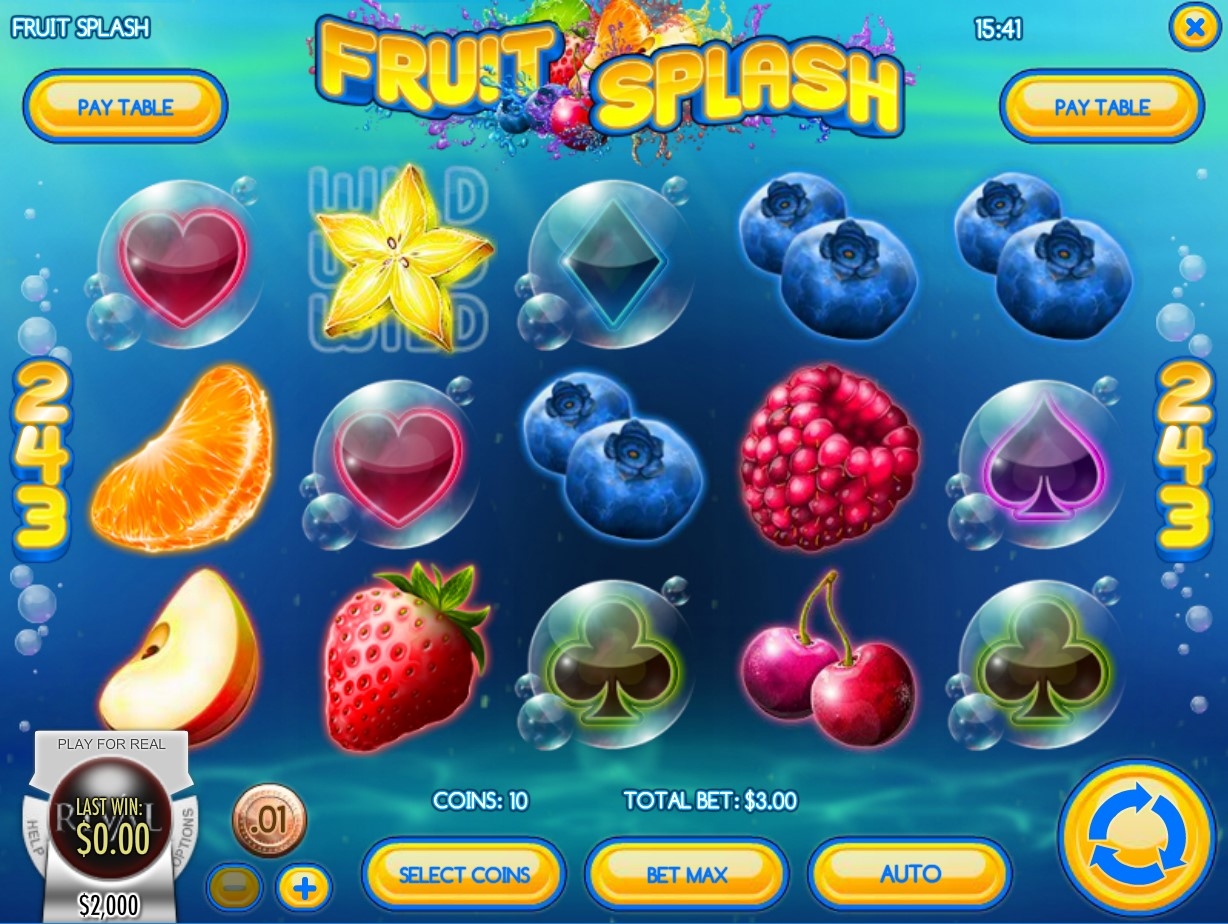 Fruit Splash Slot Gameplay