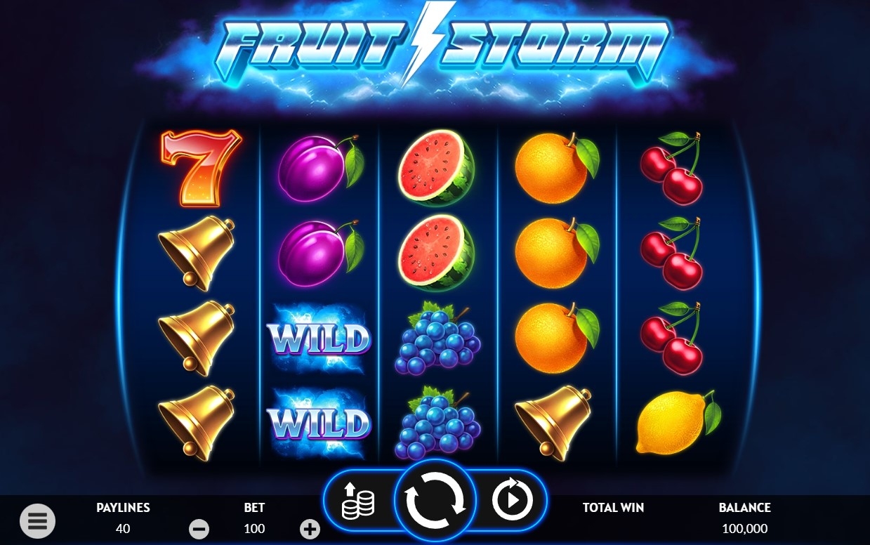 Fruits Storm Slot Gameplay