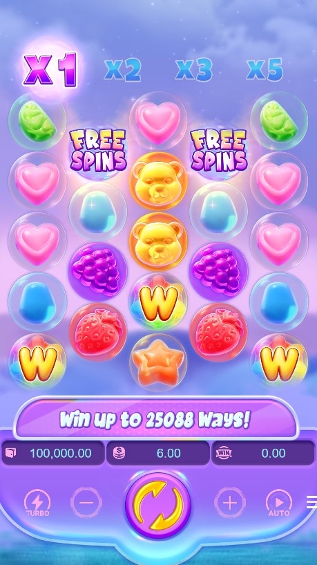 Fruity Candy Slot Gameplay