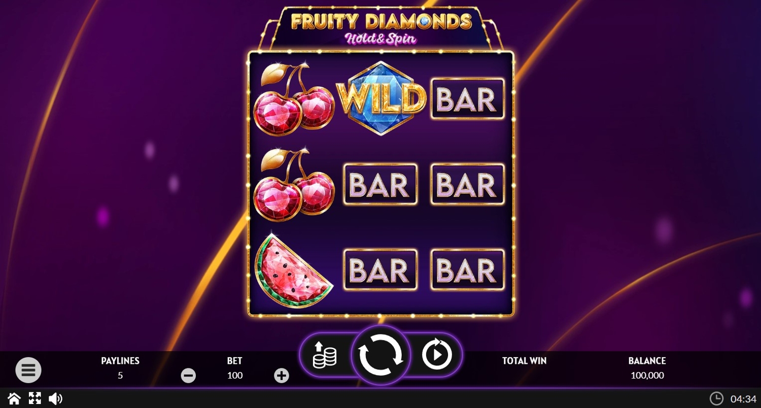 Fruity Diamonds Slot Gameplay
