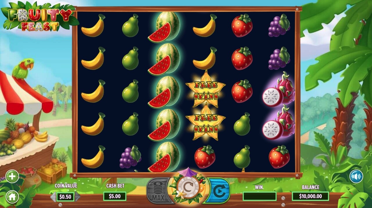 Fruity Feast Slot Gameplay