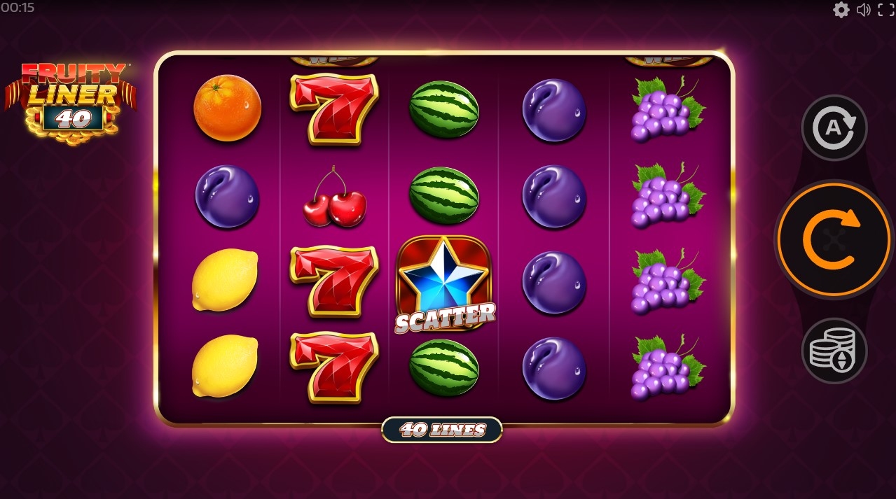 Fruity Liner 40 Slot Gameplay