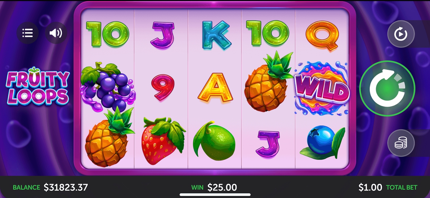Fruity Loops Slot Gameplay