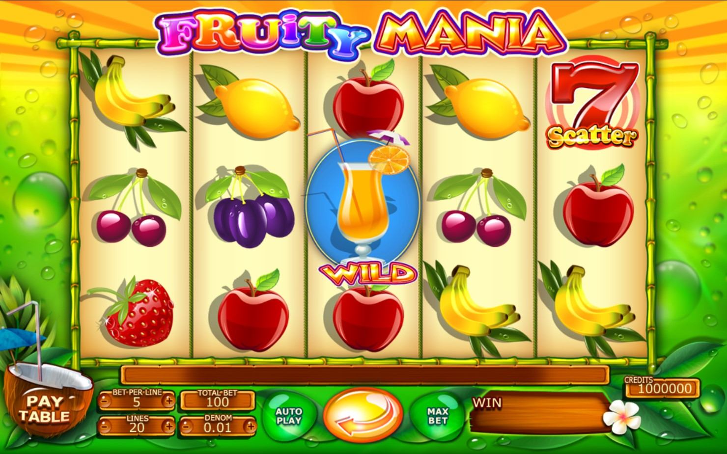 Fruity Mania Slot Gameplay