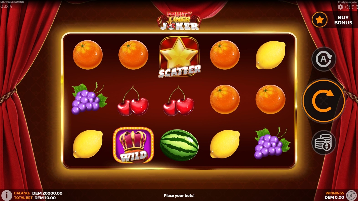 Fruityliner Joker Slot Gameplay