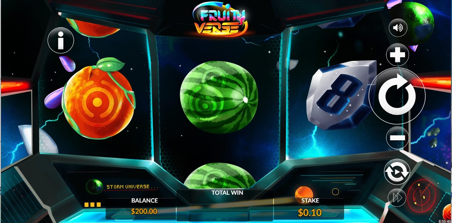 Fruityverse Slot Gameplay