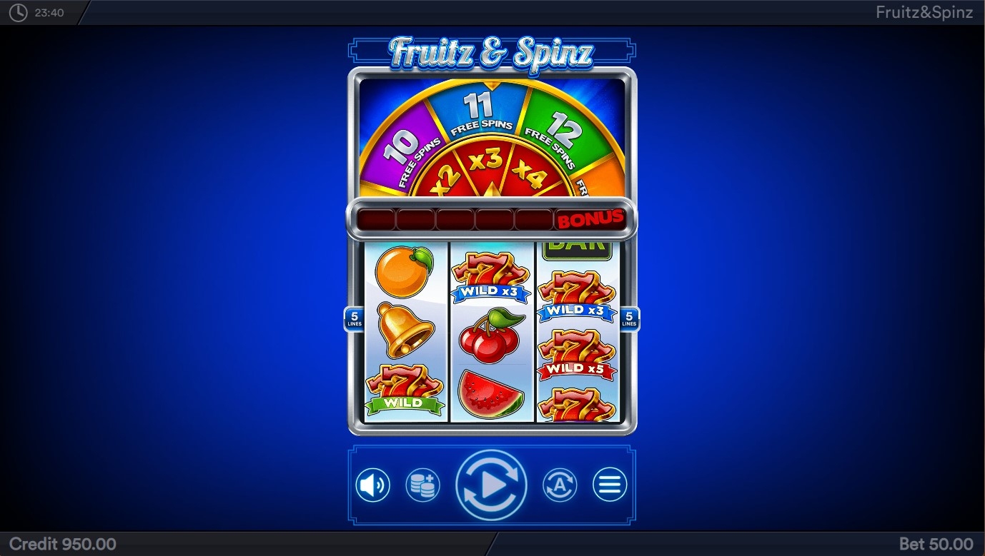Fruitz&Spinz Slot Gameplay